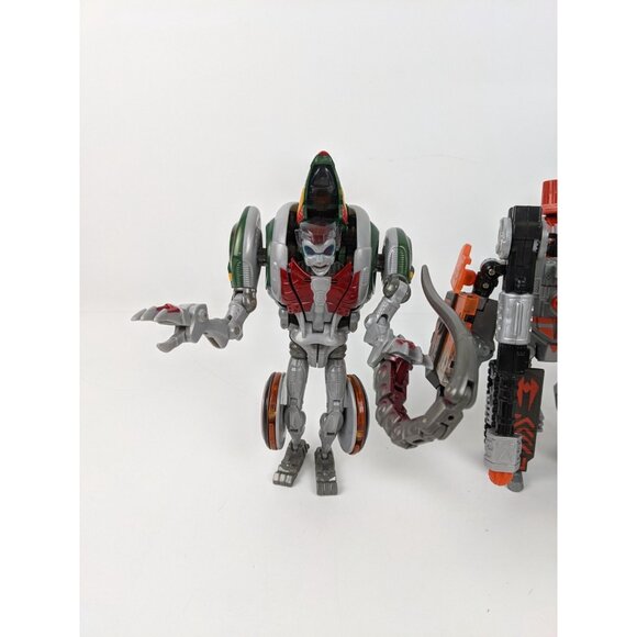 Transformers Beast Wars Deluxe Lot of 4 Vintage Rattrap Tankor Rhinox Jetstorm - Picture 2 of 11